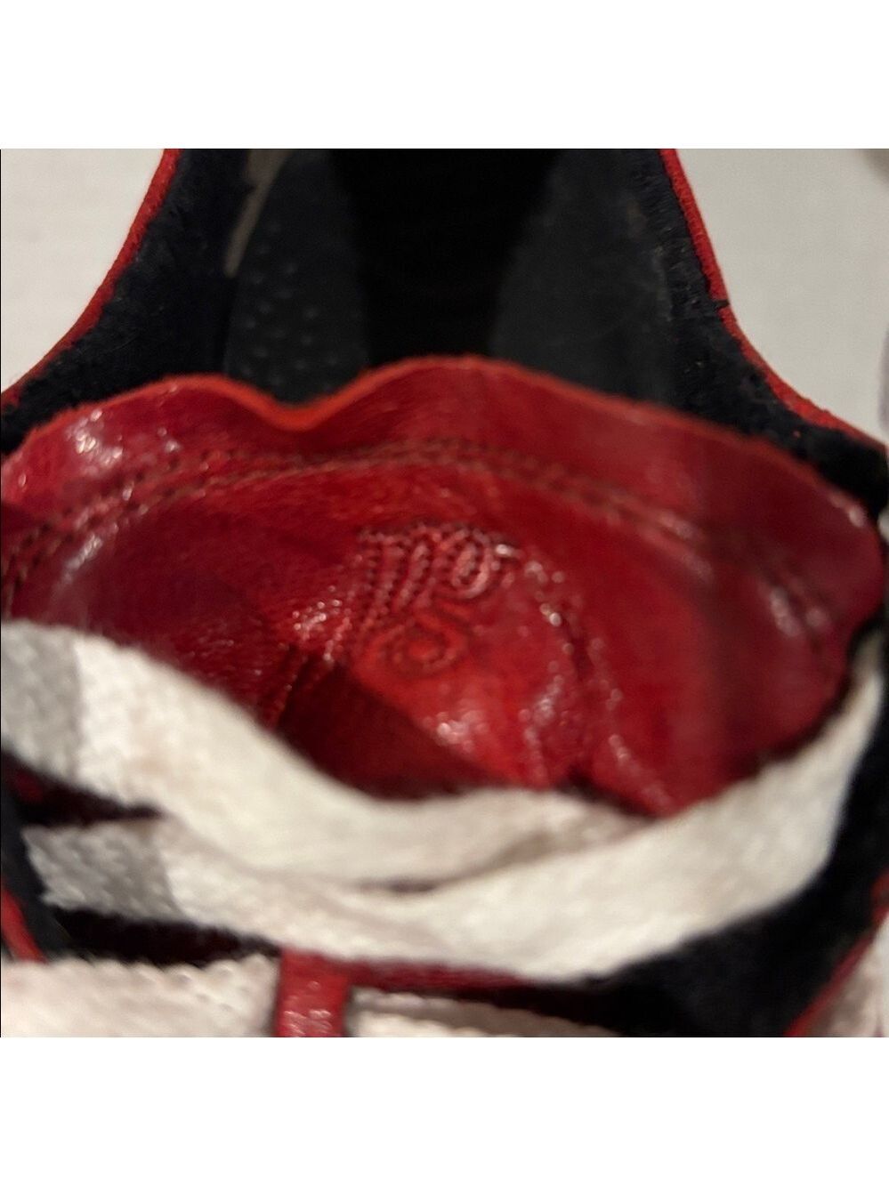 Paul Green Red Leather Sneakers - Picture 7 of 9